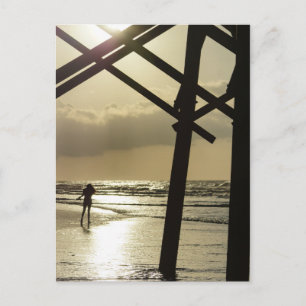 Carte Postale Balade en or