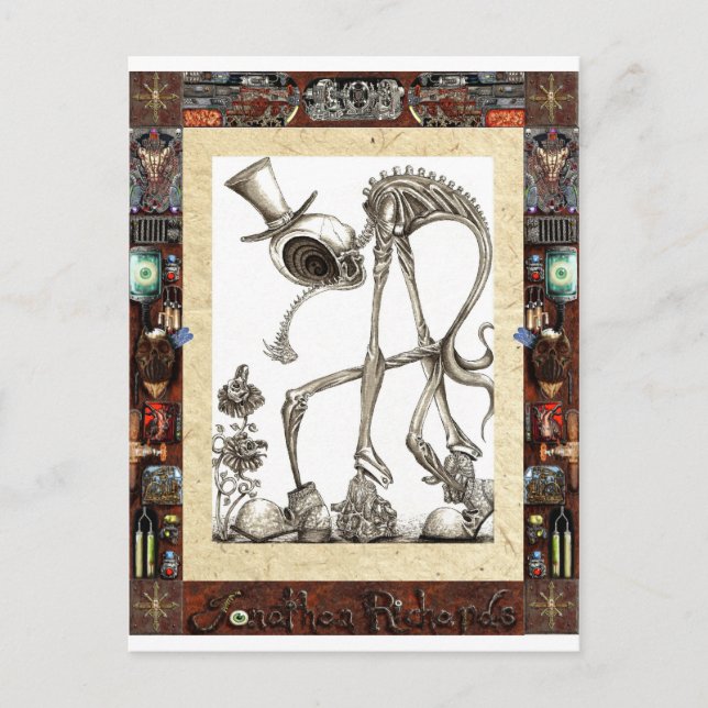 Carte Postale Balade encadrée (Devant)