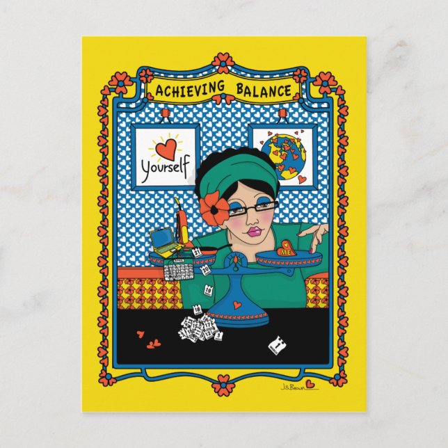 Carte postale Balance_B_ (Devant)