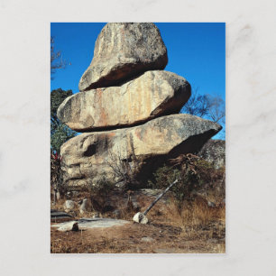 Carte Postale Balancing Rocks, Harare, Zimbabwe rock formati