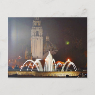 Carte Postale Balboa Parcs Tours Fontaines Nuit