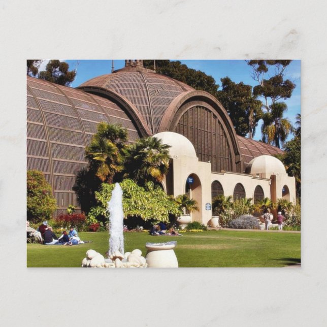 Carte Postale Balboa Park Arboreum San Diego (Devant)
