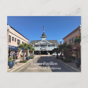Carte Postale Balboa Pavillion, Newport Beach, Californie