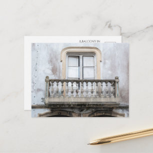 Carte Postale Balcon Charmant au Portugal