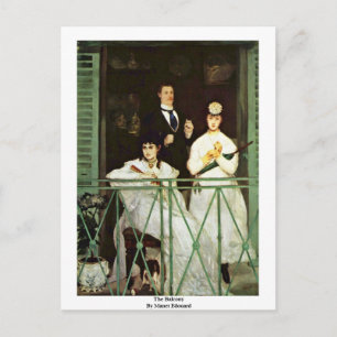 Carte Postale Balcon De Manet Edouard