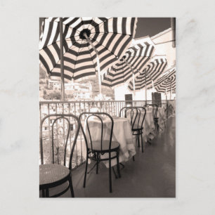 Carte Postale Balcon de restaurant pittoresque, Italie