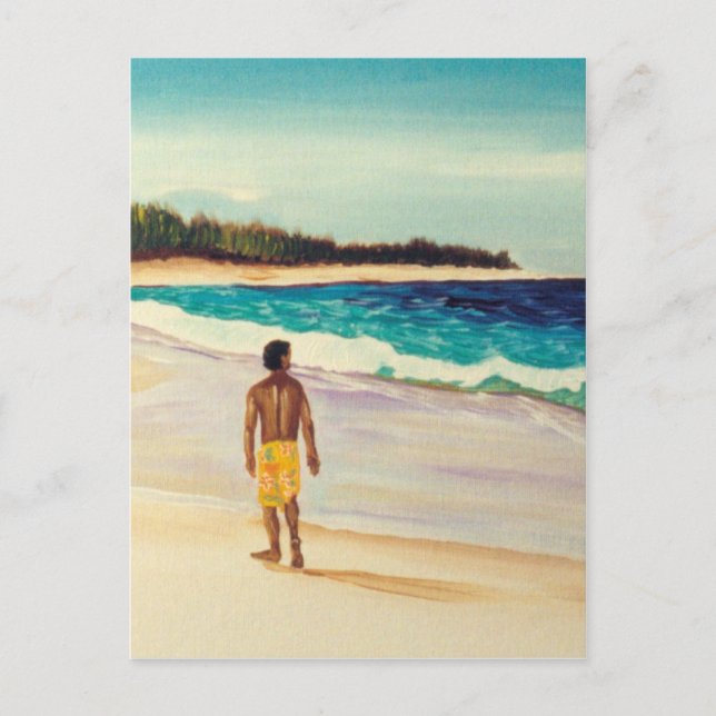 Carte Postale Baldwin Beach Paia Maui (Devant)