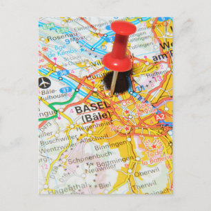 Carte Postale Bâle, Suisse