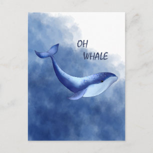 Carte Postale Baleine