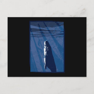 Carte Postale Baleine de mer profonde