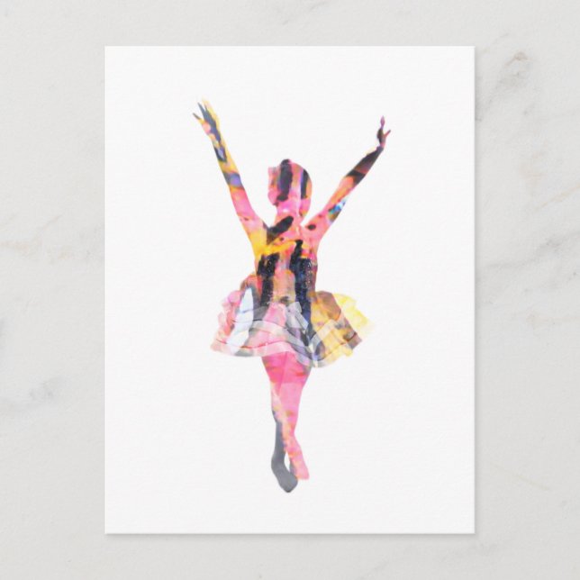 Carte Postale Balerina (Devant)