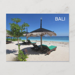 Carte Postale Bali Beach Indonesia