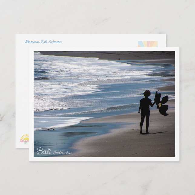 Carte Postale Bali Beach Kite Festival – Travel Postcard (Devant / Derrière)