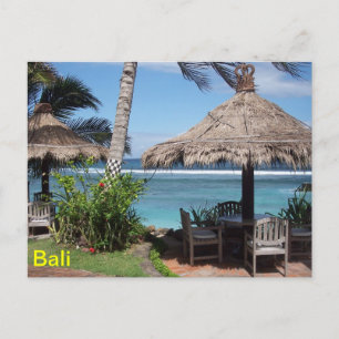 Carte Postale Bali Beach Scene