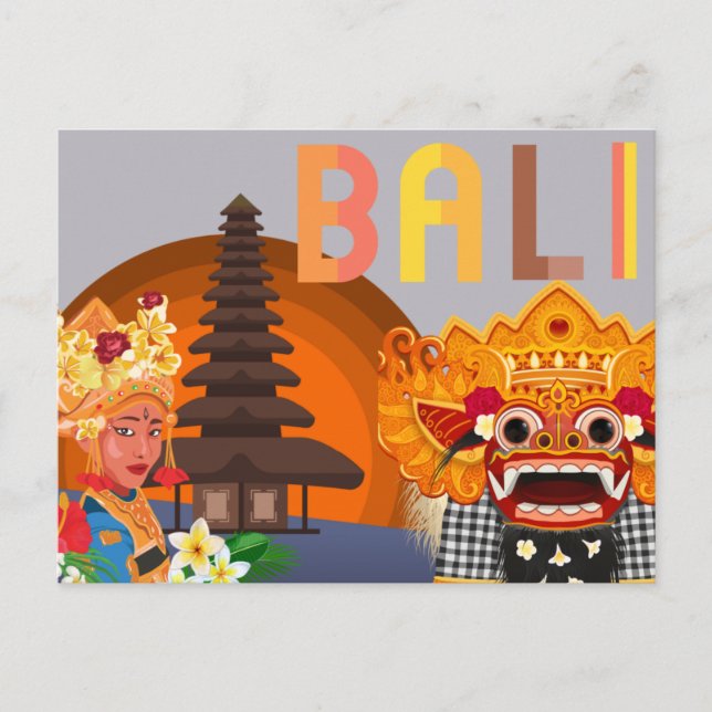 Carte postale Bali Holiday (Devant)