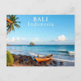 Carte Postale Bali, Indonésie Photographie de voyage tropical