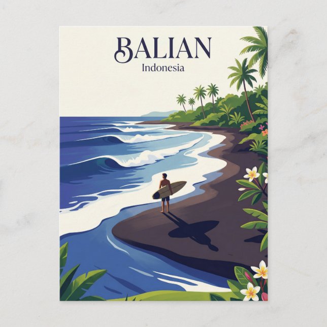 Carte Postale Balian Indonésie (Devant)