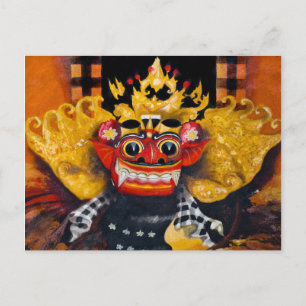 Carte postale Balinais Barong
