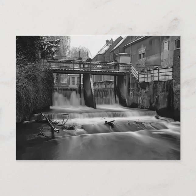 Carte Postale Balise 096 : Radewiger Wehr (Devant)