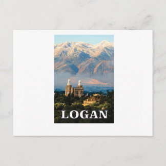 Carte Postale balise logan utah