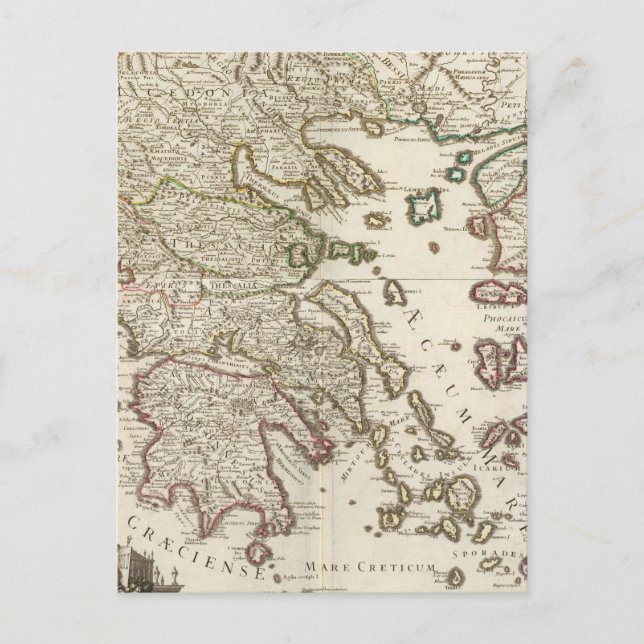 Carte Postale Balkans Peninsula, Grèce, Macedonia (Devant)