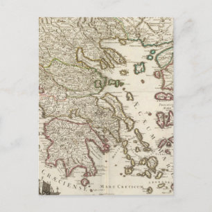Carte Postale Balkans Peninsula, Grèce, Macedonia