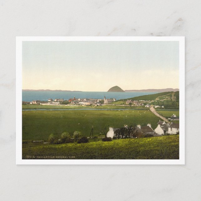 Carte Postale Ballantrae, Ayr, Écosse (Devant)
