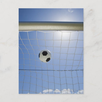 Carte Postale Balle de football et objectif 2