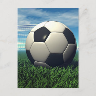 Carte Postale Balle de football (Football)