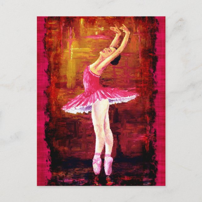 Carte Postale Ballerina (Devant)