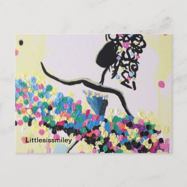 Carte postale Ballerina (Devant)