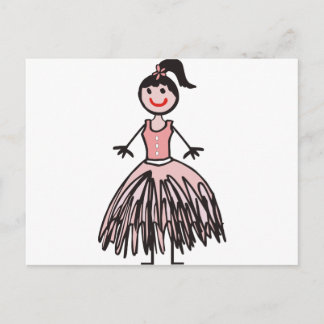 Carte Postale ballerina 1