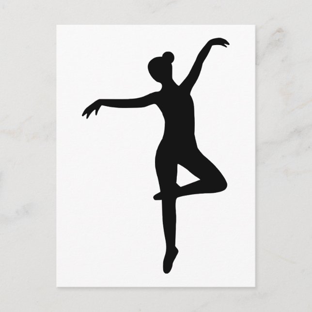 Carte Postale Ballerina - Ballet (Devant)