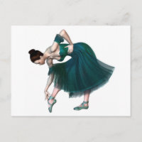 Ballerina en vert