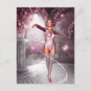 Carte Postale Ballerina enchantée