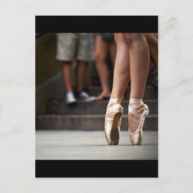 Carte Postale "Ballerina urbaine" (Devant)