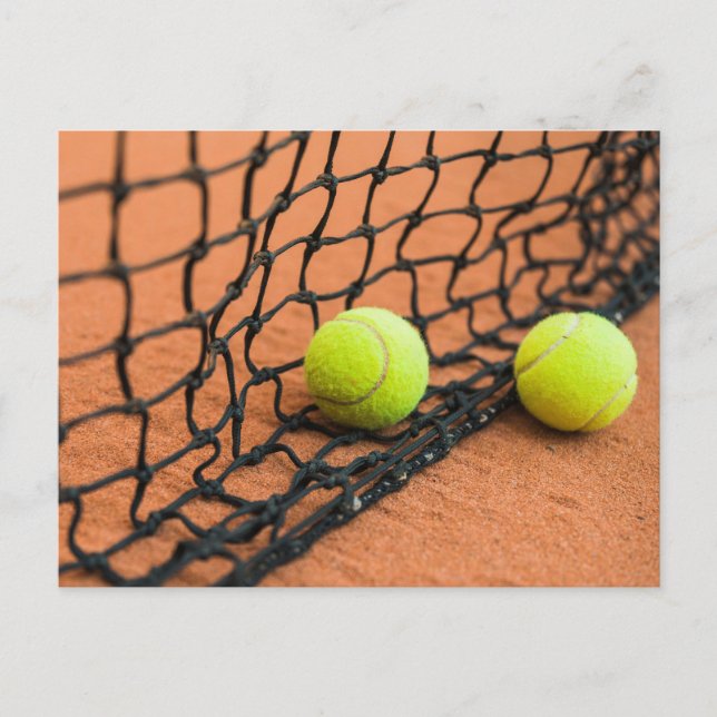 Carte Postale Balles de tennis (Devant)