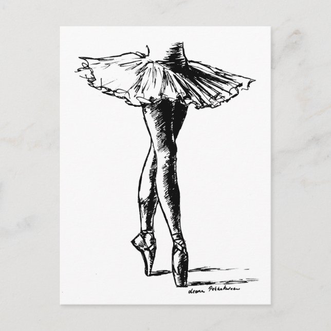 Carte Postale Ballet (Devant)