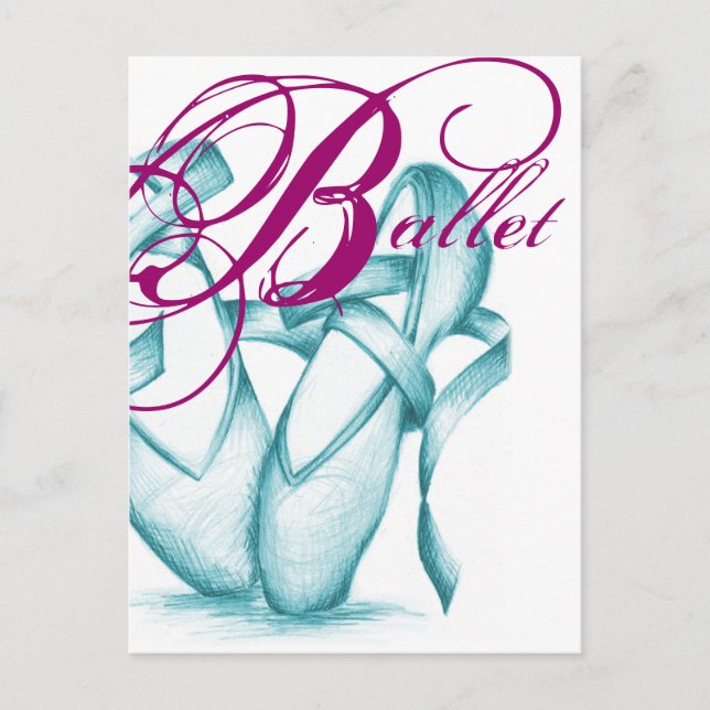 Carte Postale Ballet (Devant)