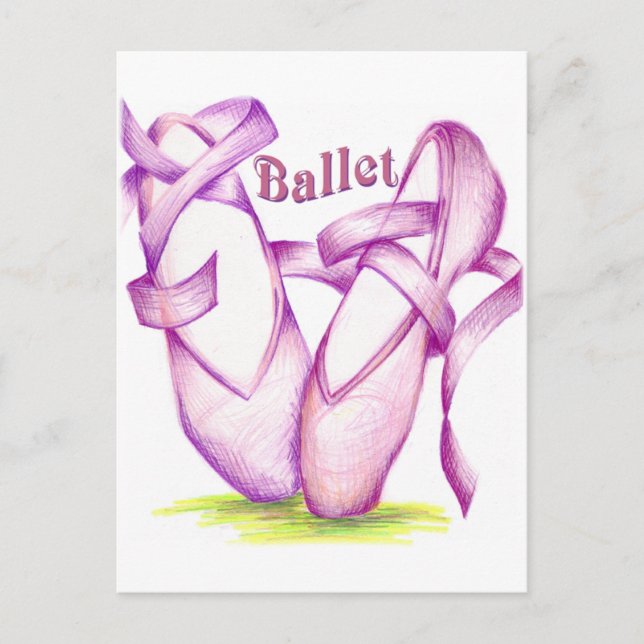 Carte Postale Ballet (Devant)