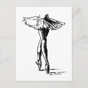 Carte Postale Ballet