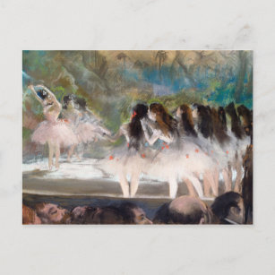 Carte Postale Ballet à l'Opéra de Paris par Edgar Degas