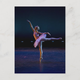 Carte Postale Ballet Arabesque