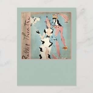 Carte Postale Ballet et théâtre
