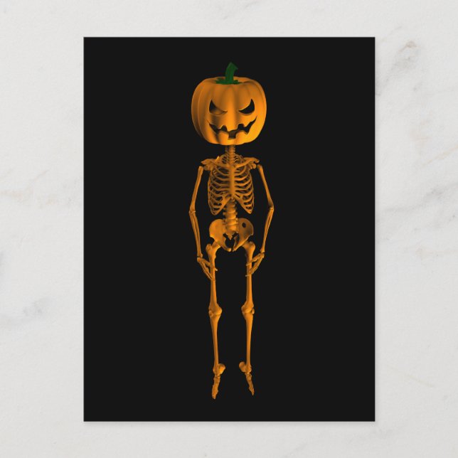 Carte Postale Ballet : Première position Pointe Skeleton (Devant)