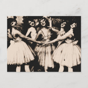 Carte postale Ballet vintage