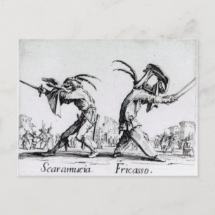 Carte Postale Balli de Sfessania, c.1622