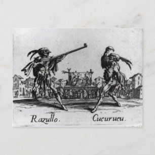 Carte Postale Balli de Sfessania, c.1622