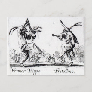 Carte Postale Balli de Sfessania, c.1622