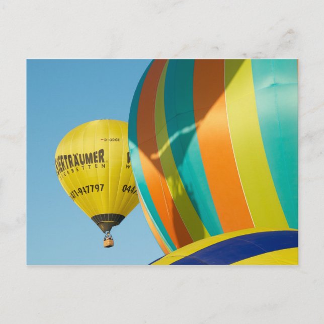 Carte postale ballon BH (Devant)